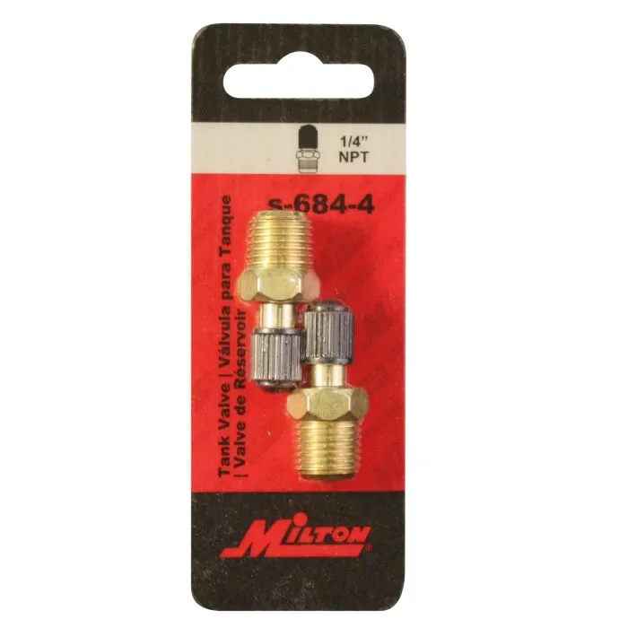 1/4" MNPT Male Tank Valve