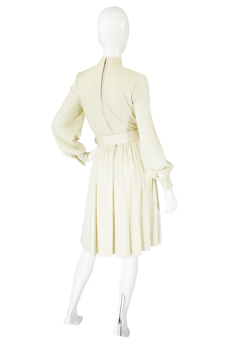 1960s Couture Norell Soft Knit Dress