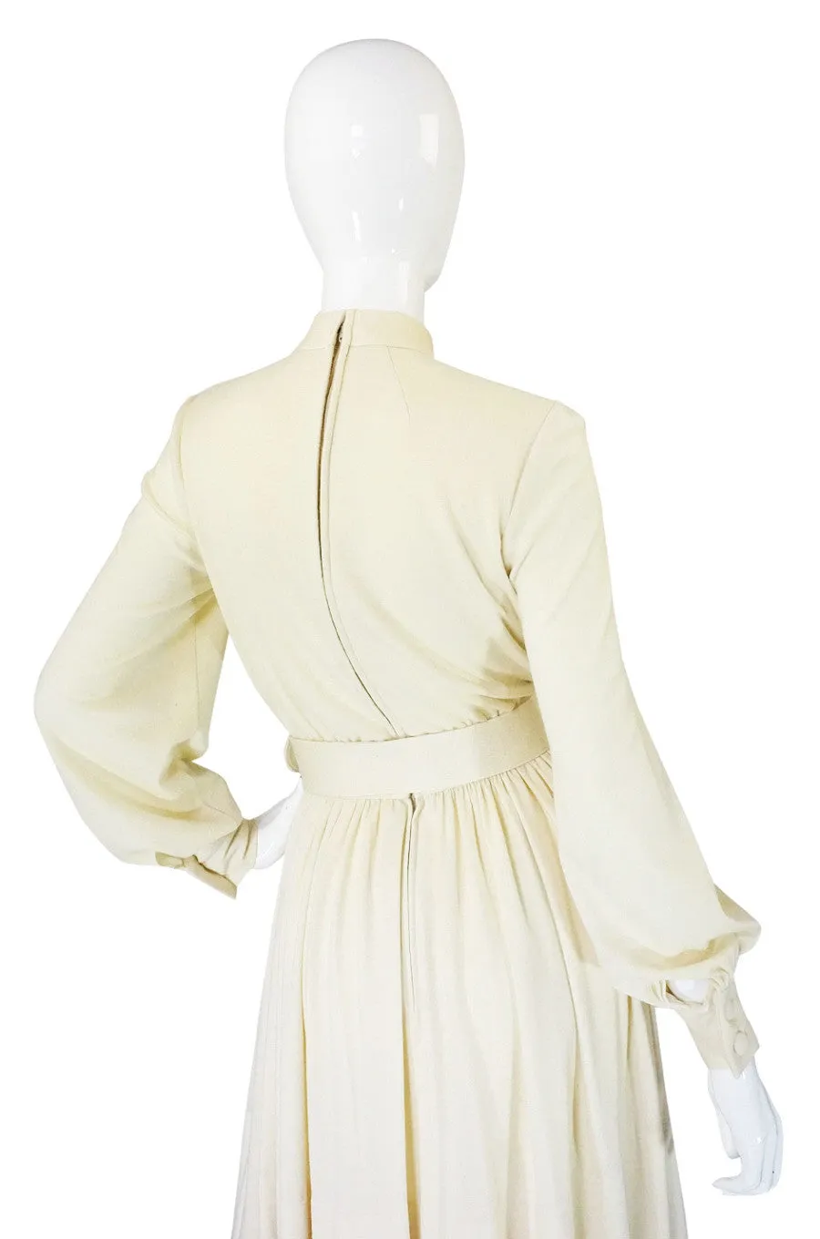 1960s Couture Norell Soft Knit Dress