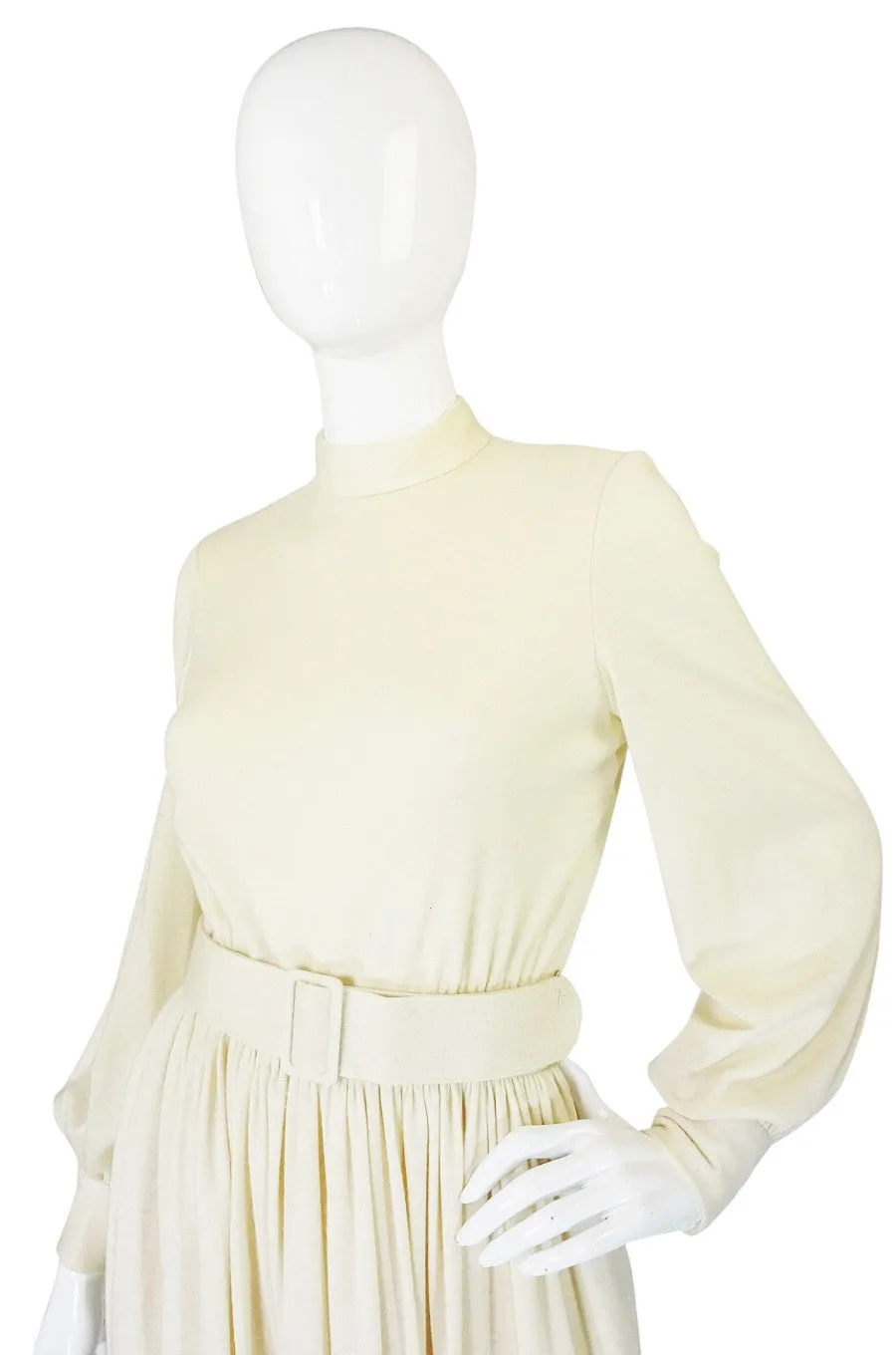 1960s Couture Norell Soft Knit Dress