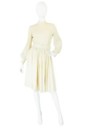 1960s Couture Norell Soft Knit Dress