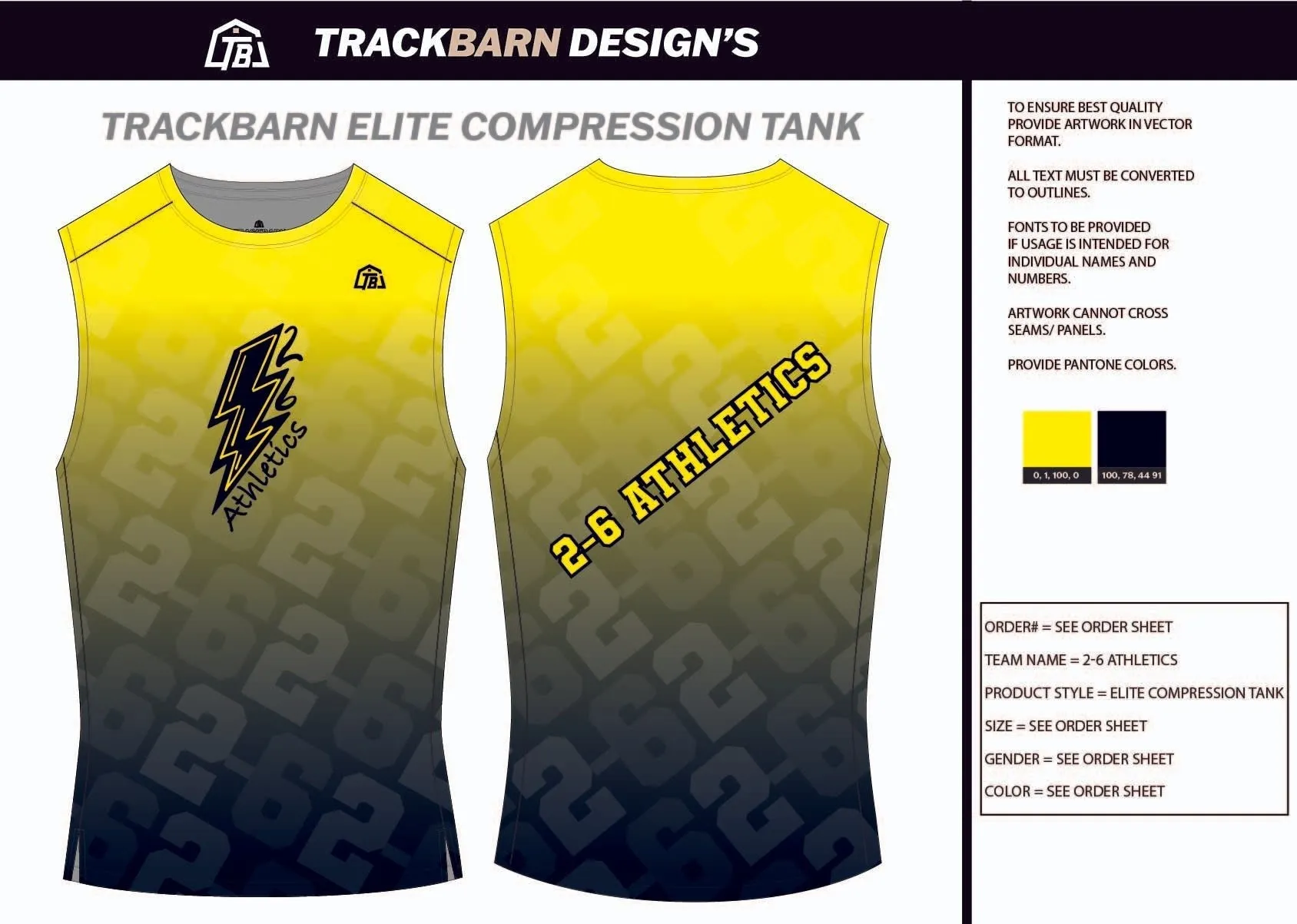 2-6-Athletics- Mens Track Compression Tank