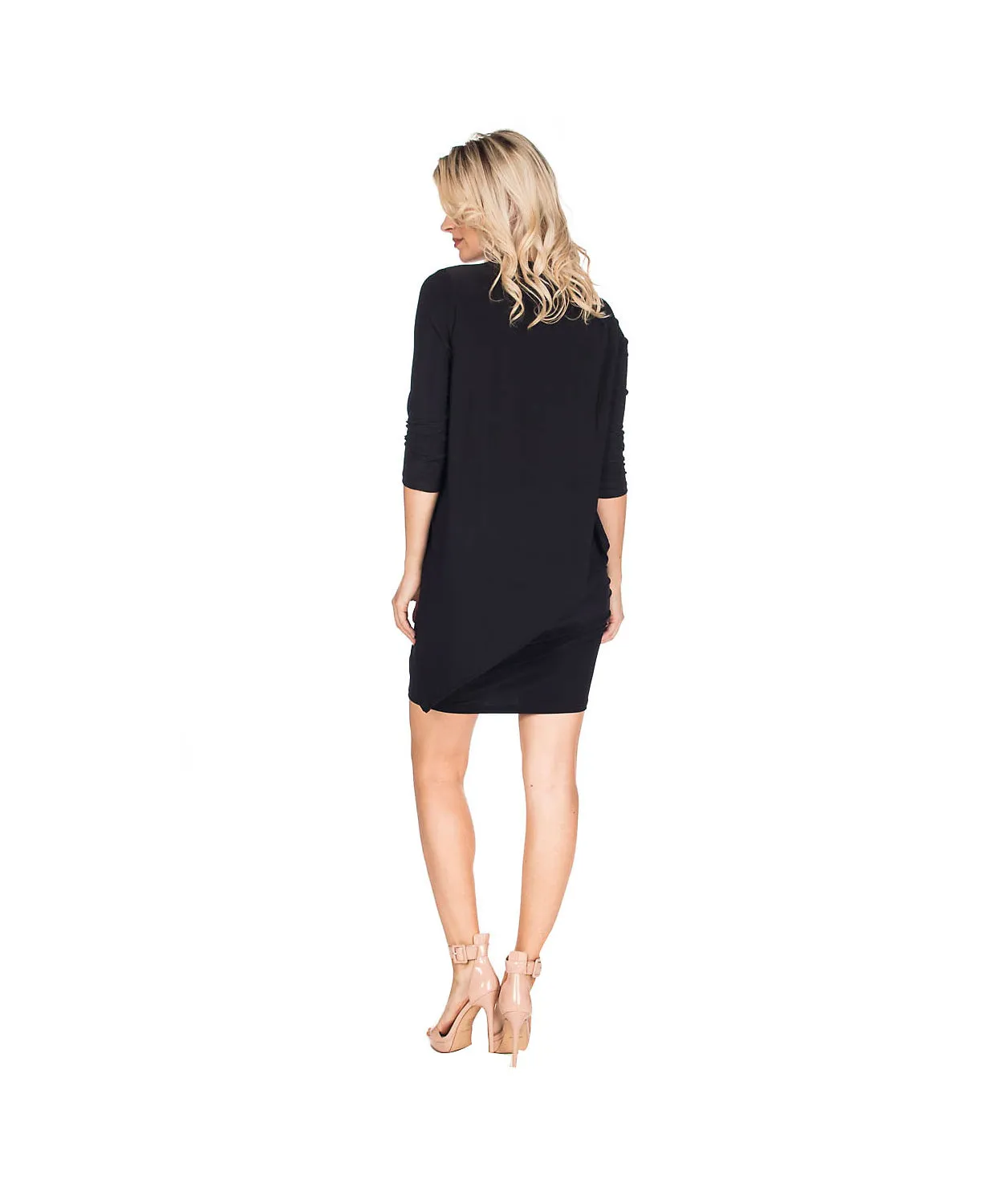 3/4 Sleeve Versatile Tunic Top & Dress