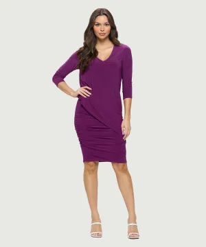 3/4 Sleeve Versatile Tunic Top & Dress