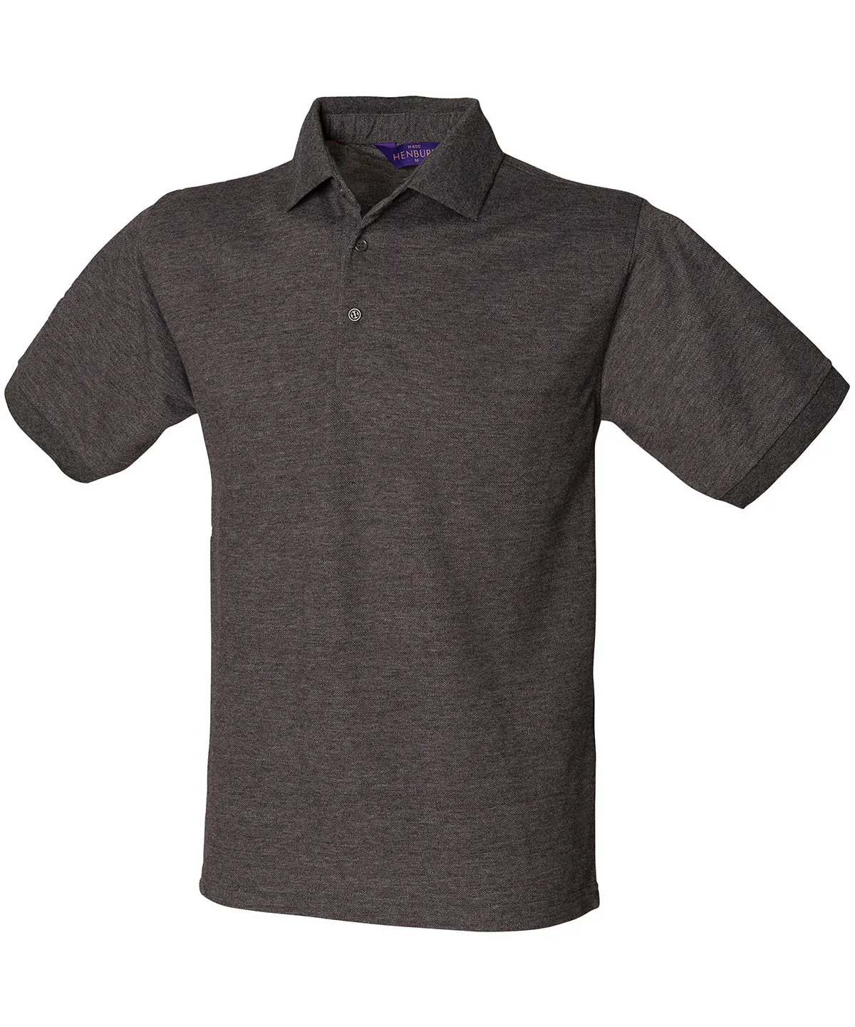 65/35 Classic piqu polo shirt | Charcoal