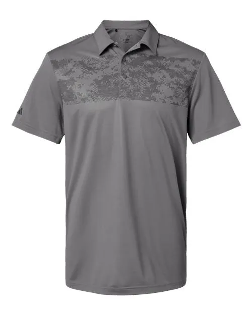 adidas Camo Chest Print Polo