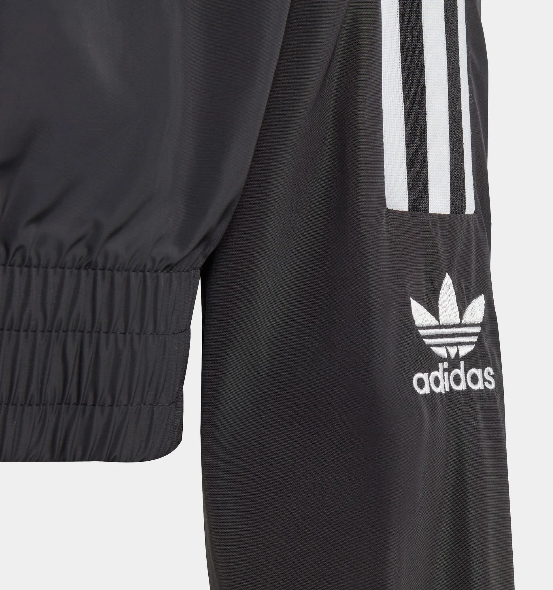 adidas Originals Juniors' Unisex Cropped Track Top / Black