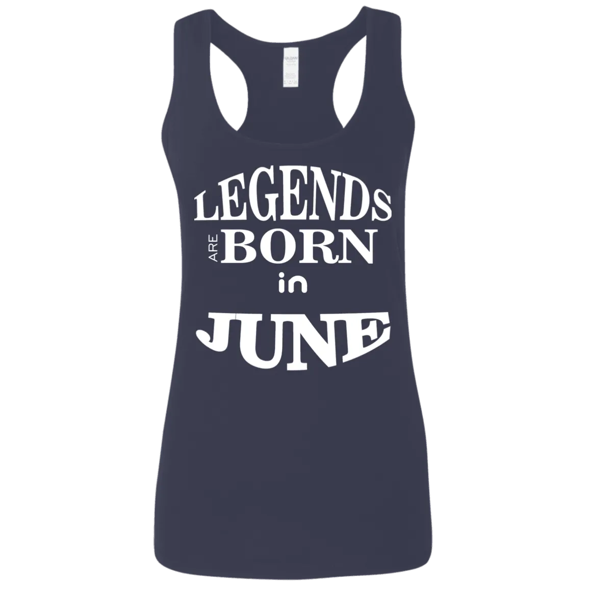 Adorable Legends Are Born In June Ladies' Softstyle Tank