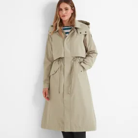 Alva Womens Waterproof Jacket - Taupe