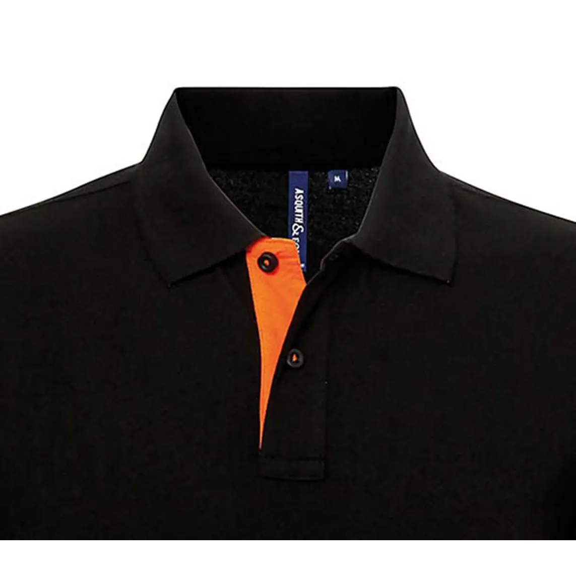 Asquith & Fox Mens Classic Fit Contrast Polo Shirt