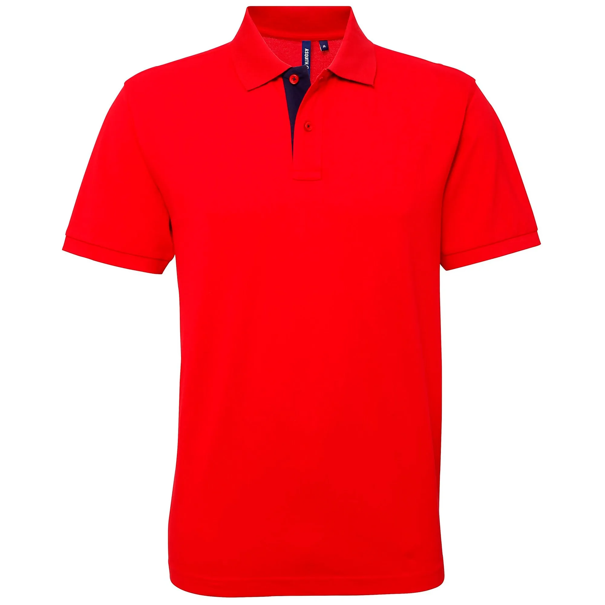 Asquith & Fox Mens Classic Fit Contrast Polo Shirt