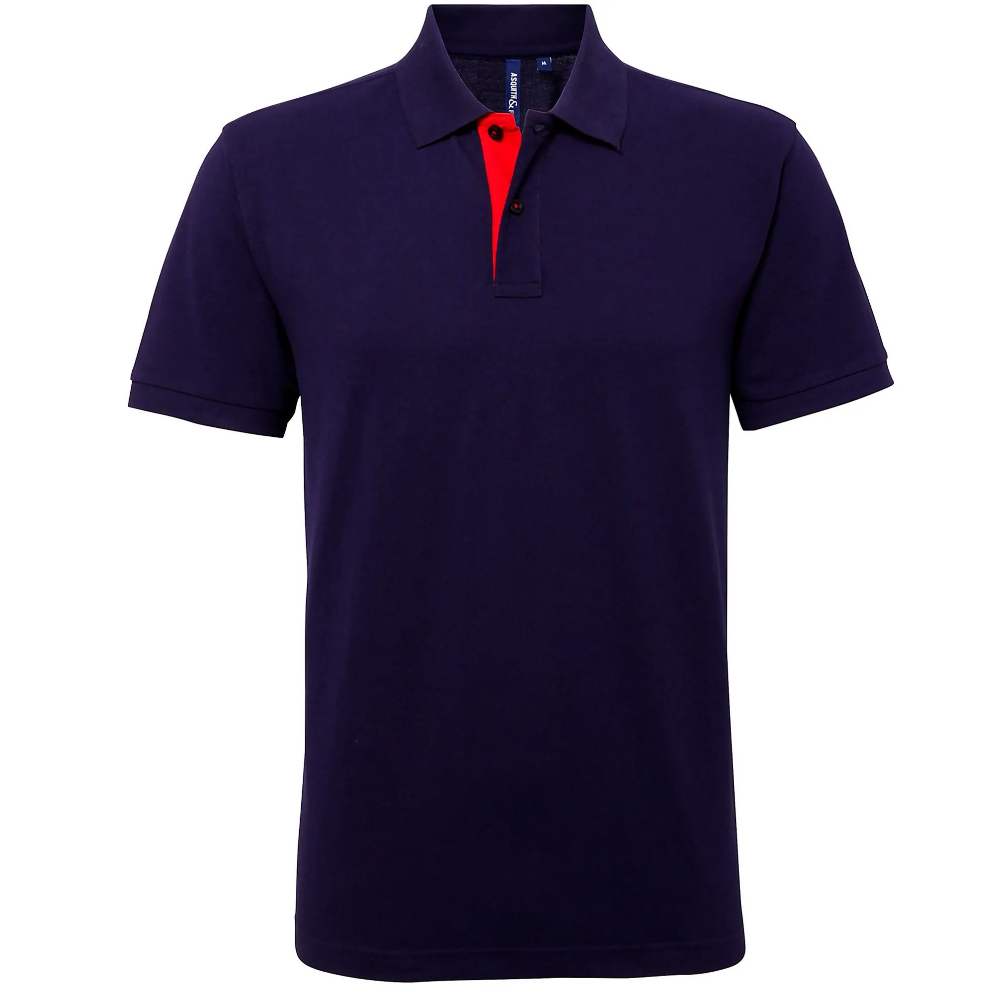 Asquith & Fox Mens Classic Fit Contrast Polo Shirt