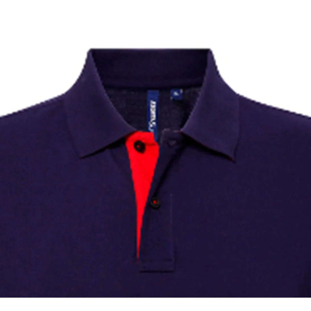 Asquith & Fox Mens Classic Fit Contrast Polo Shirt