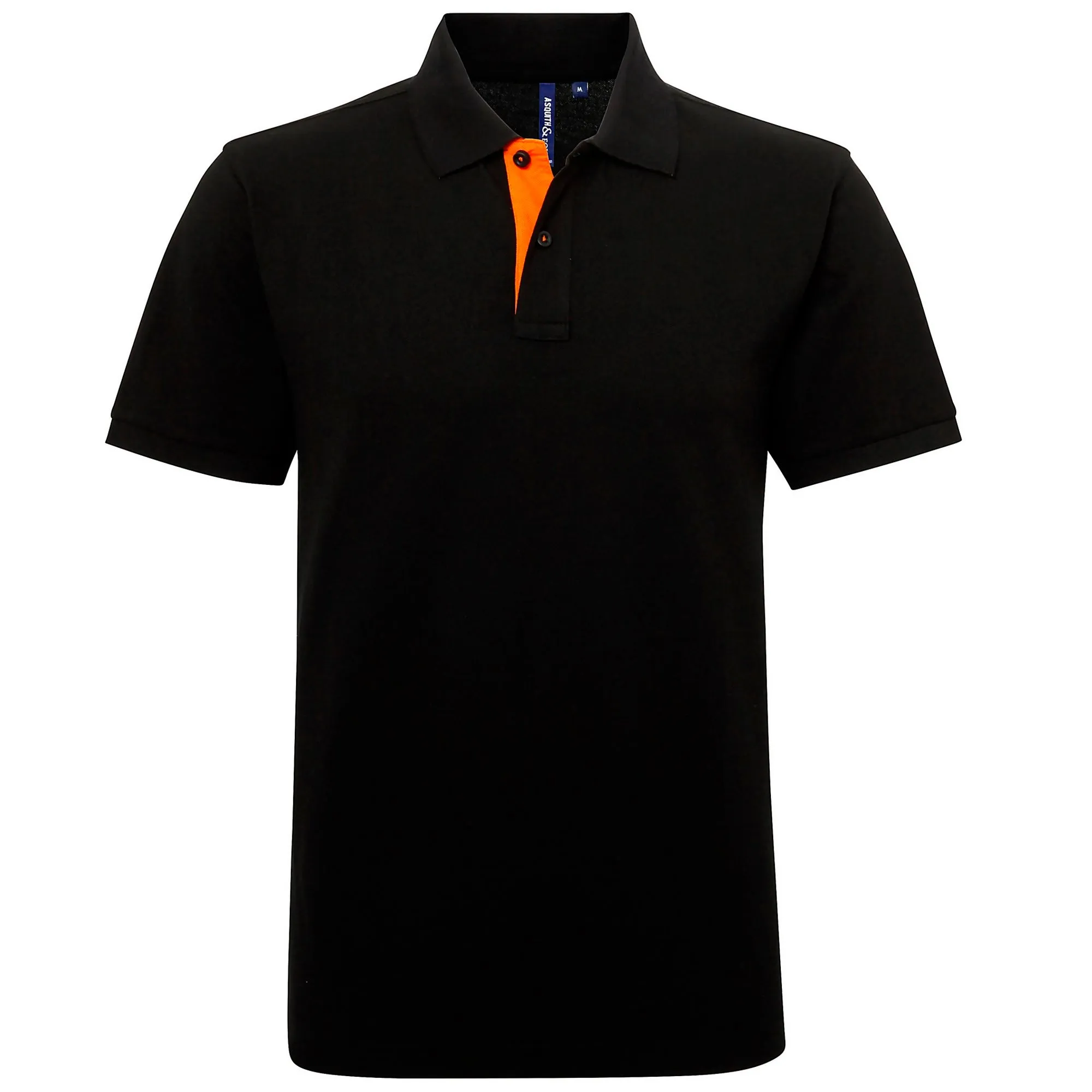 Asquith & Fox Mens Classic Fit Contrast Polo Shirt