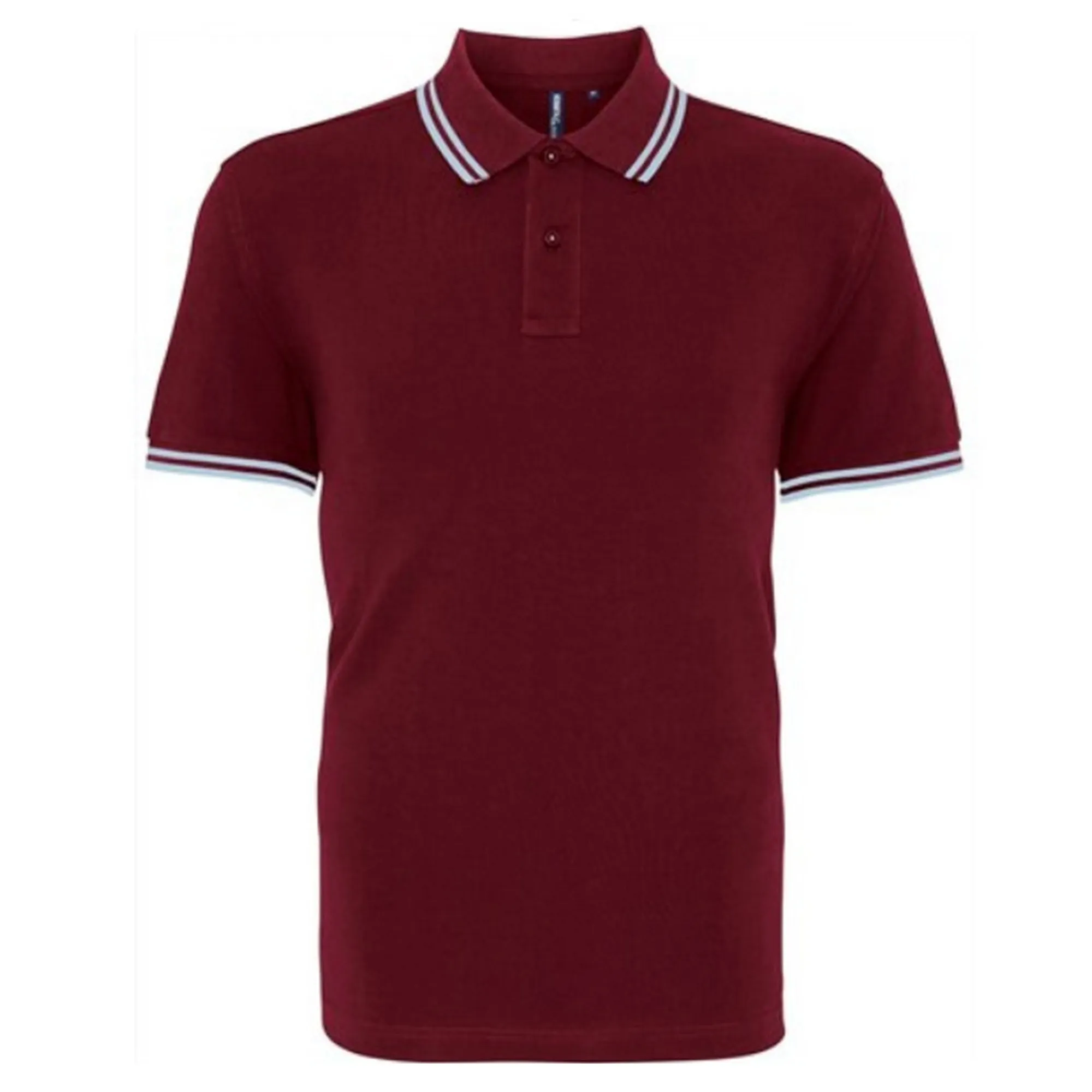 Asquith & Fox Mens Classic Fit Tipped Polo Shirt