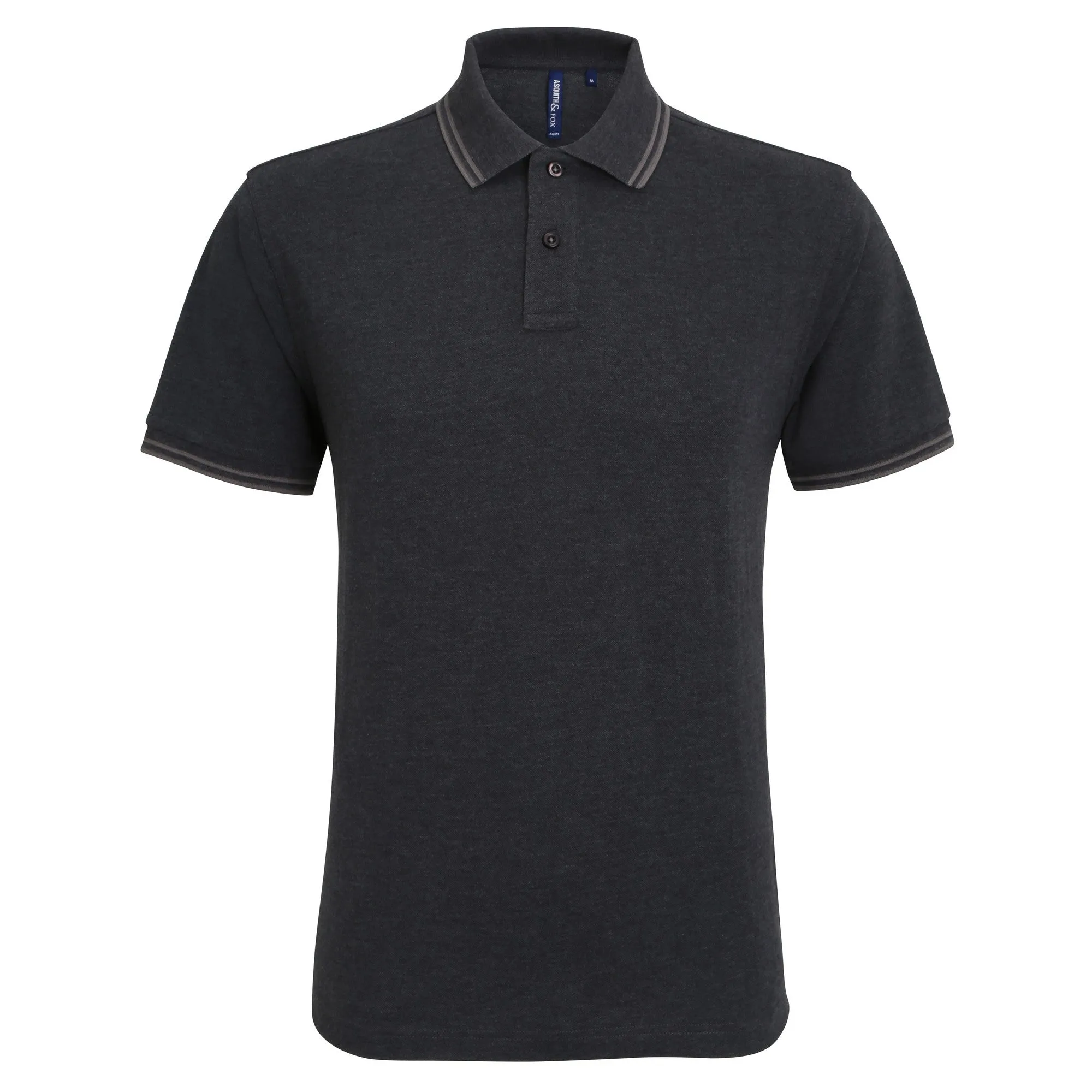 Asquith & Fox Mens Classic Fit Tipped Polo Shirt