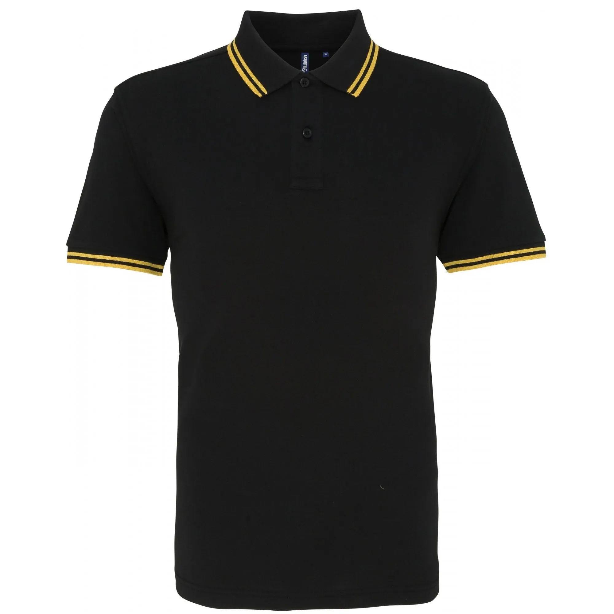 Asquith & Fox Mens Classic Fit Tipped Polo Shirt