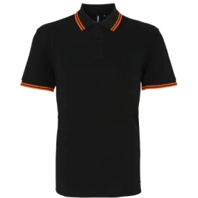 Asquith & Fox Mens Classic Fit Tipped Polo Shirt