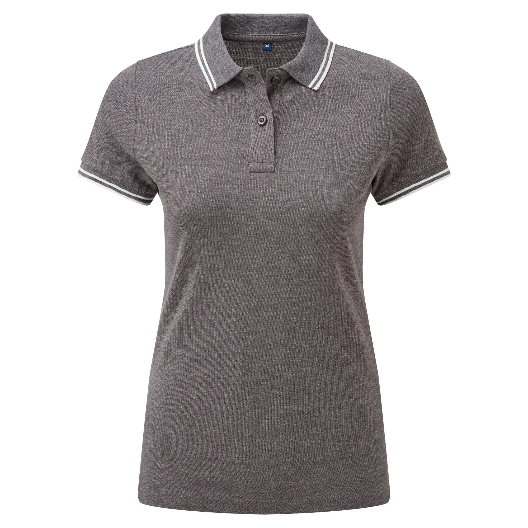 Asquith & Fox Womens/Ladies Classic Fit Tipped Polo