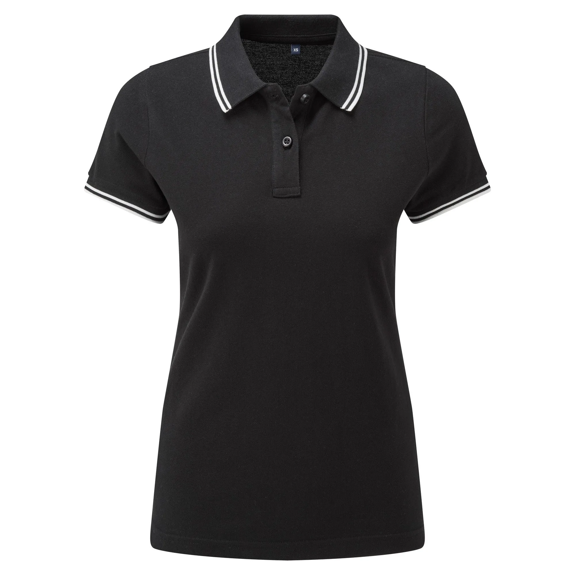 Asquith & Fox Womens/Ladies Classic Fit Tipped Polo