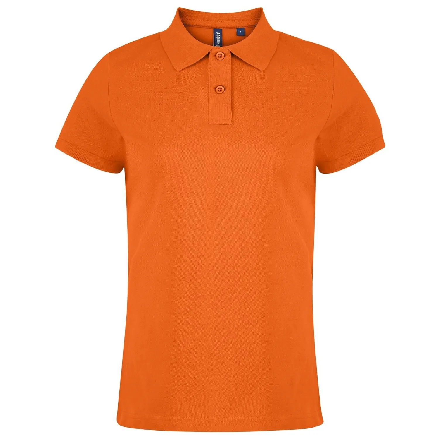 Asquith & Fox |  Womens/Ladies Plain Short Sleeve Polo Shirt