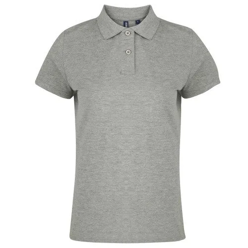 Asquith & Fox |  Womens/Ladies Plain Short Sleeve Polo Shirt