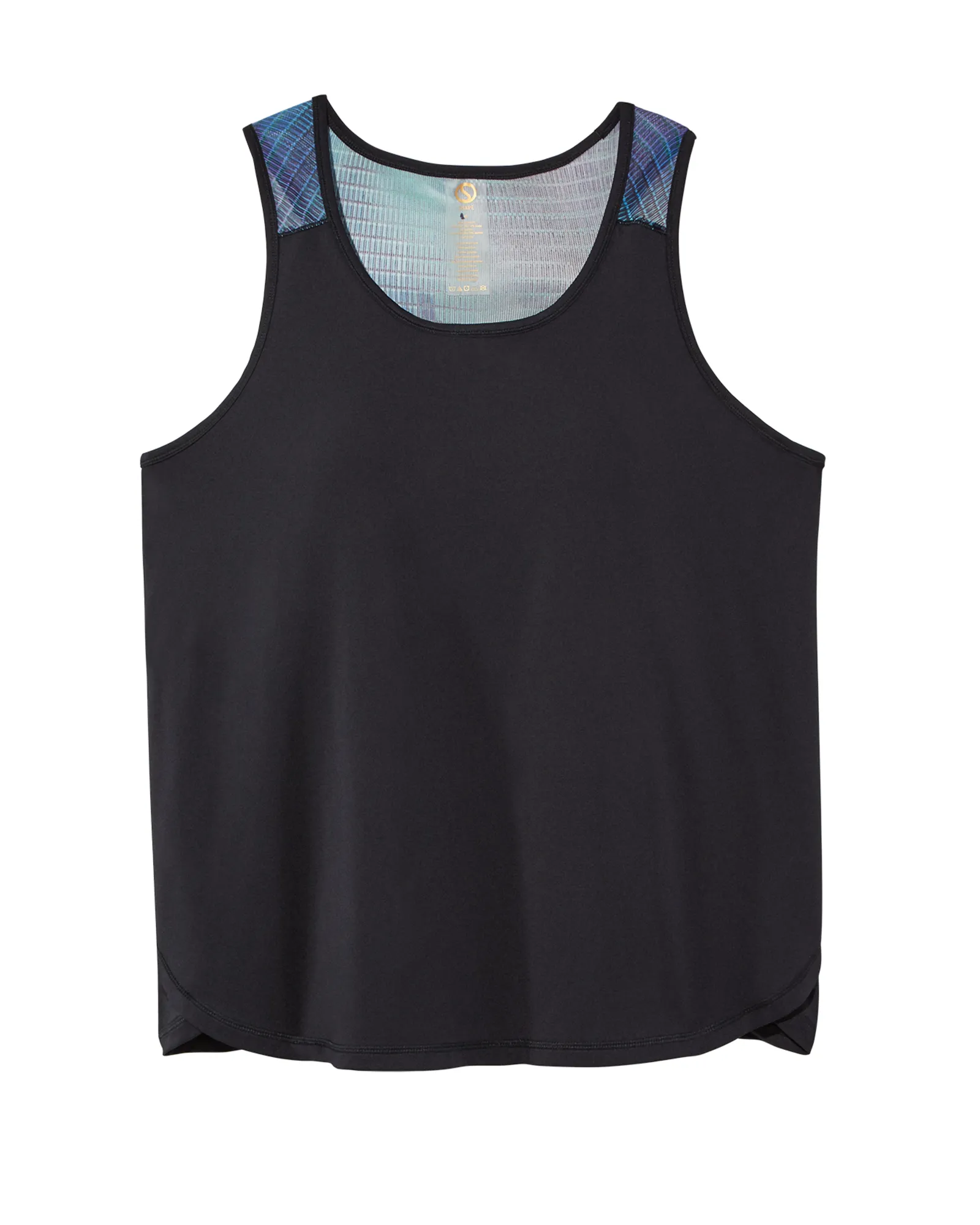 Aster Tank Top | Black / Purple