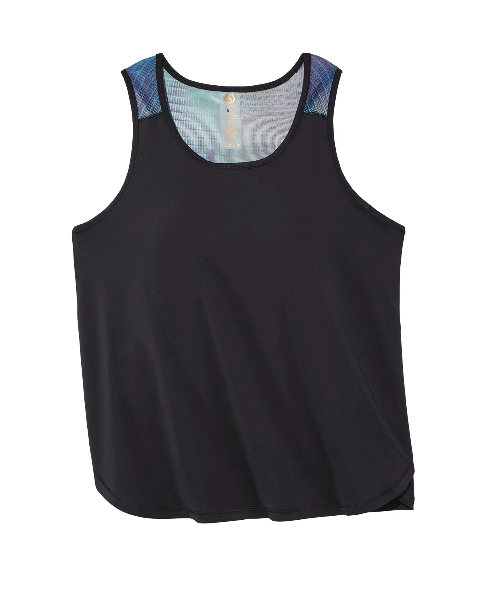 Aster Tank Top | Black / Purple