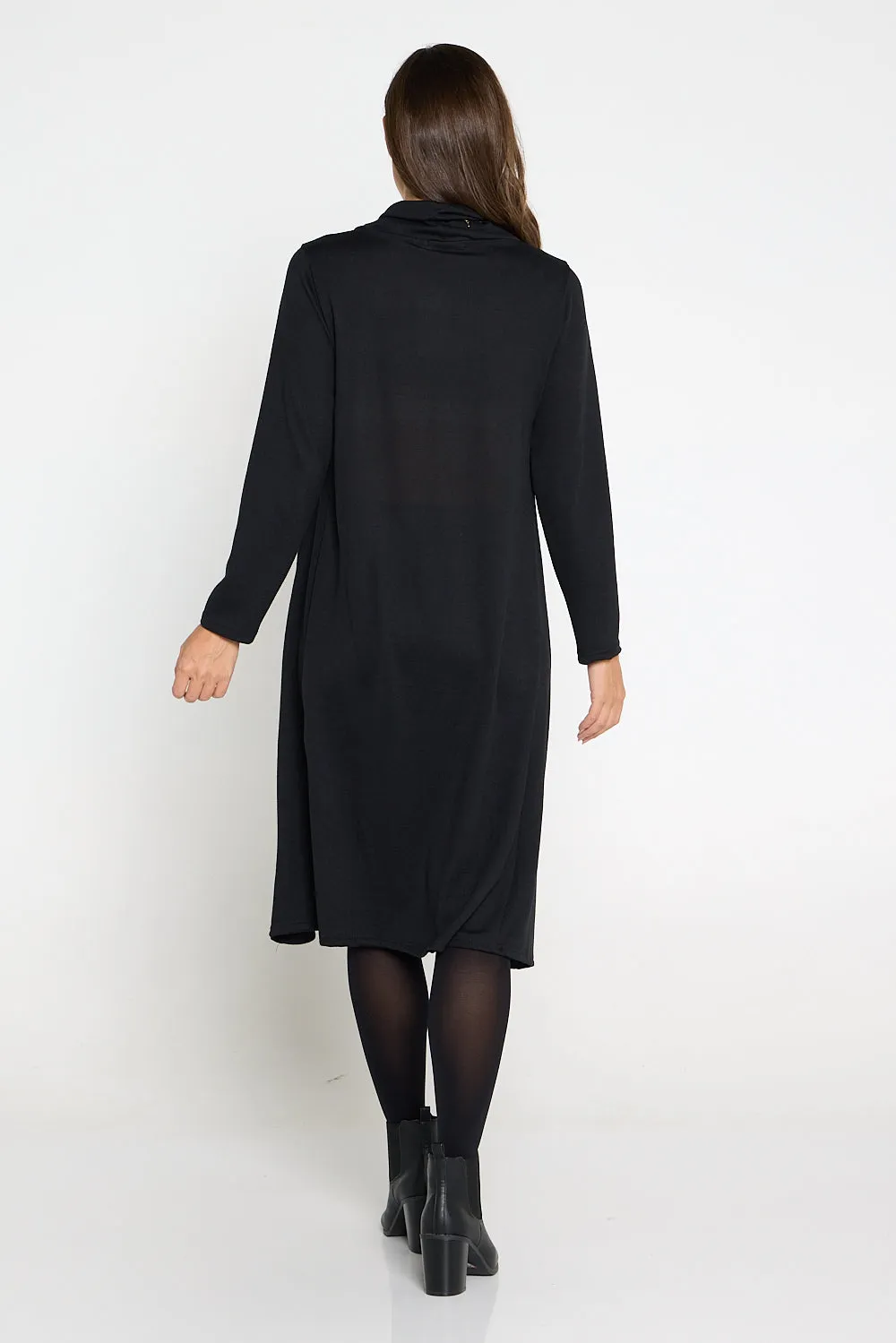 Astrid Tunic Dress - Black