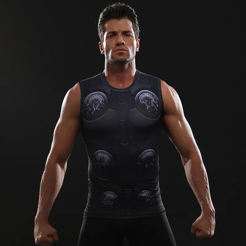 Avengers 3 THOR Compression Tank Top for Men