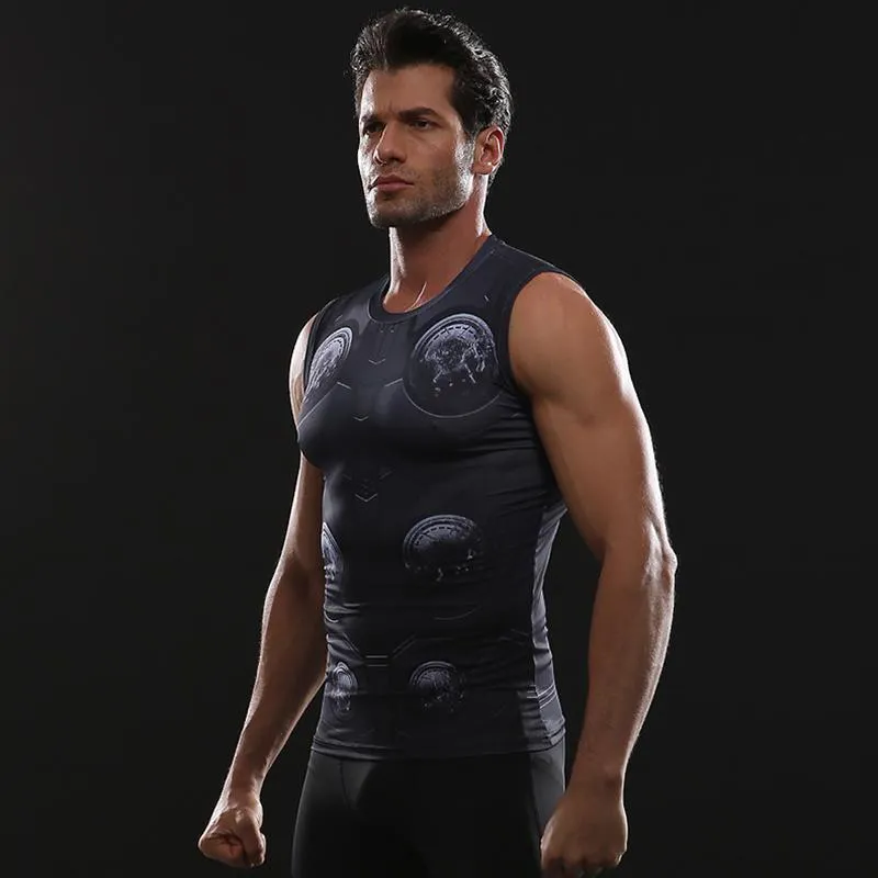 Avengers 3 THOR Compression Tank Top for Men