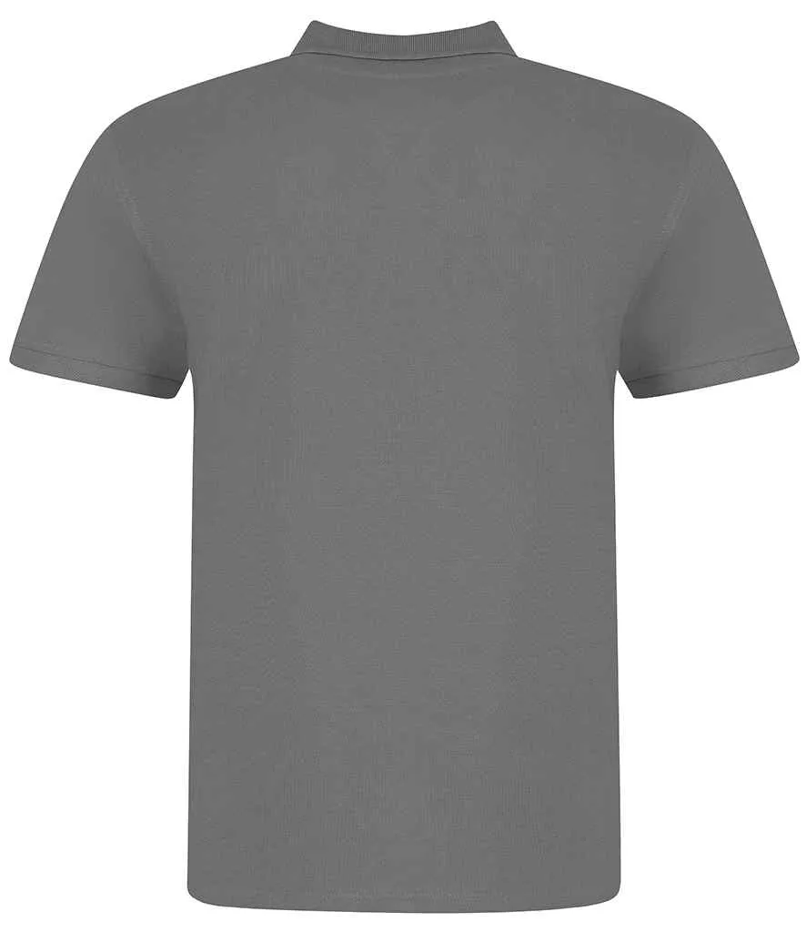 AWDis The 100 Cotton Piqué Polo Shirt | Charcoal