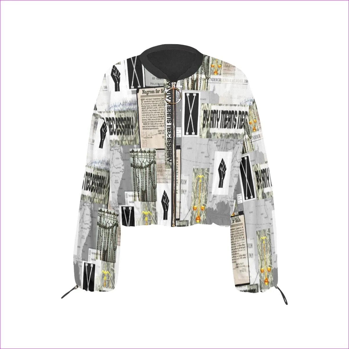 B.A.M.N 2 Womens Chiffon Cropped Jacket