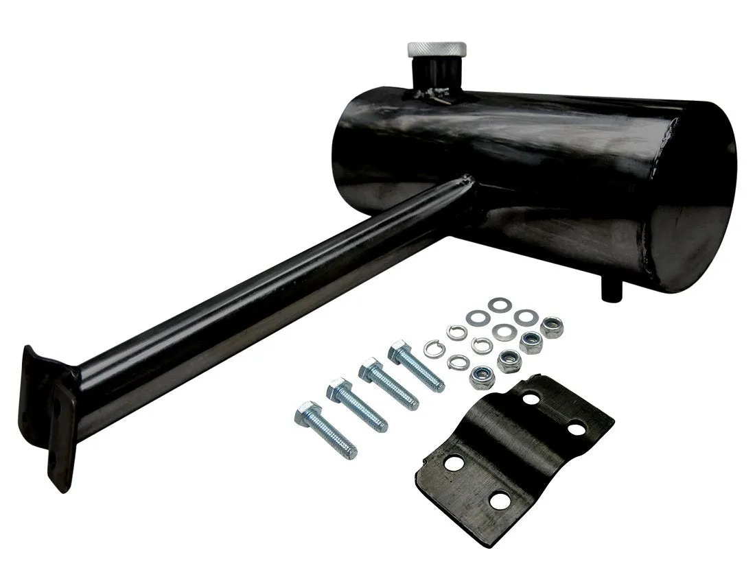 BBR Tuning 2L Seat Mounted Black Keg-Style Gas Tank