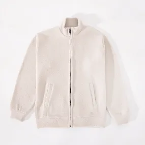 Beige Sherpha Unisex Jacket - Limited Edition