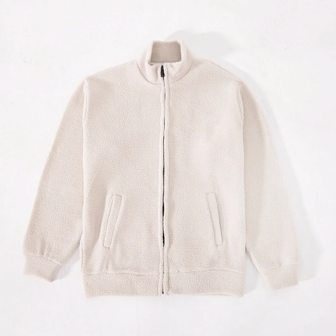 Beige Sherpha Unisex Jacket - Limited Edition