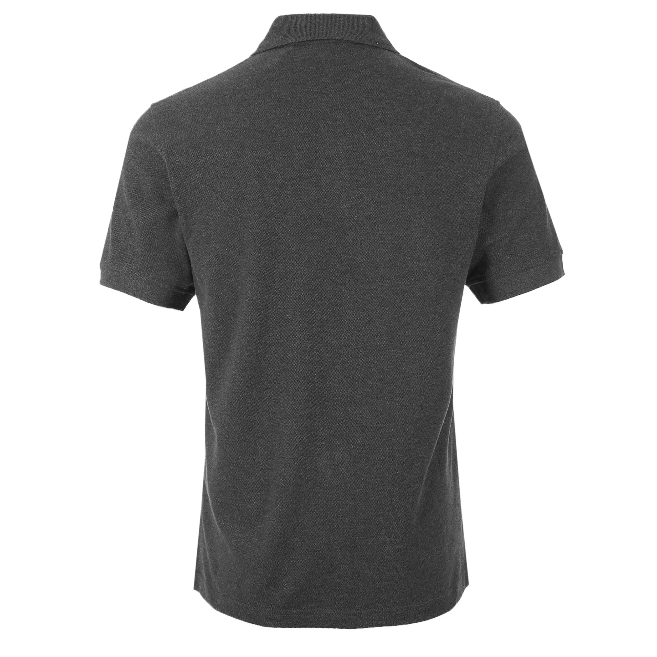 Belstaff Classic Short Sleeve Polo Shirt in Charcoal Heather