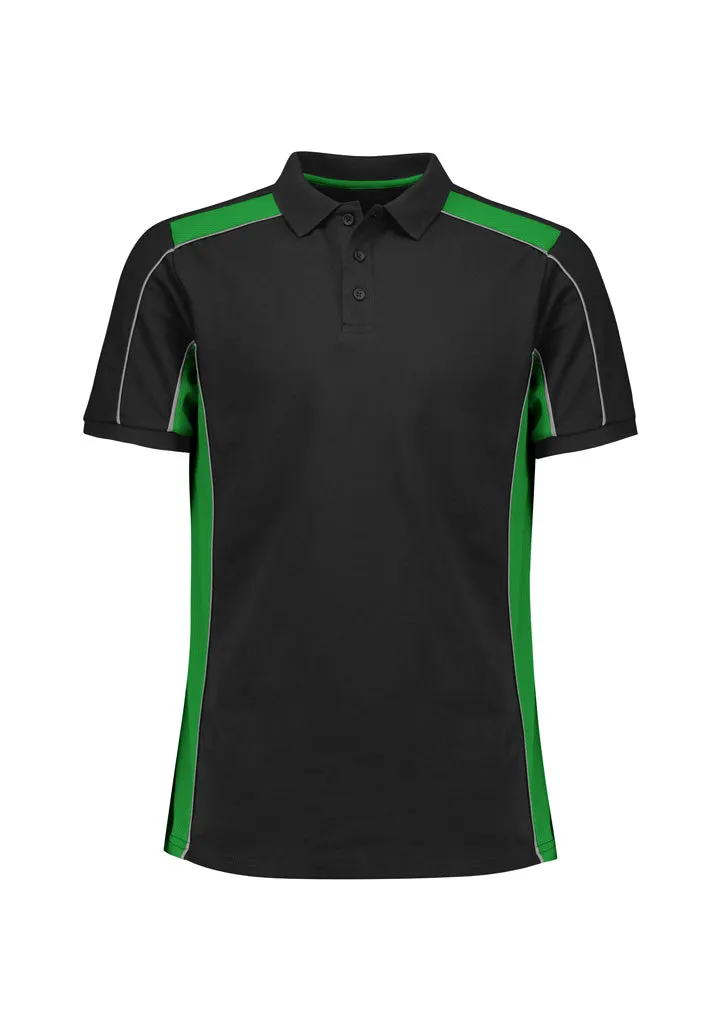 Biz Collection Unisex Grid Short Sleeve Polo (P413US)