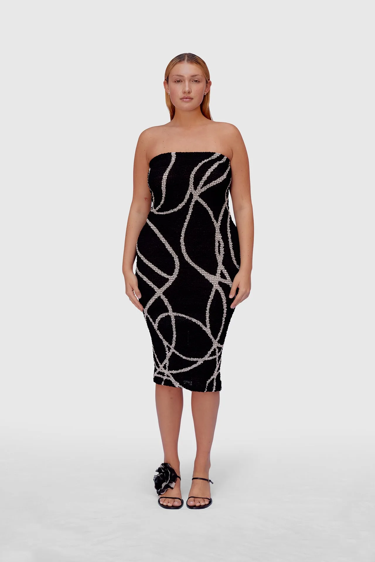 Black & White Nido Dress