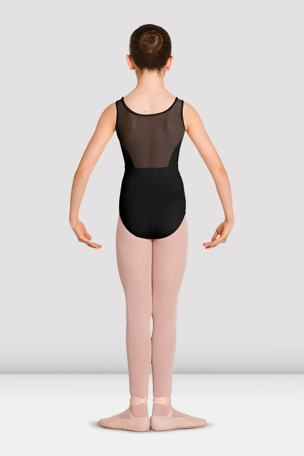 Bloch M457C Mirella Velvet Tank Mesh Back Leotard (Child)