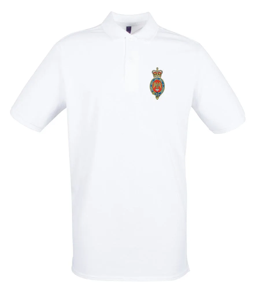 Blues and Royals Embroidered Pique Polo Shirt