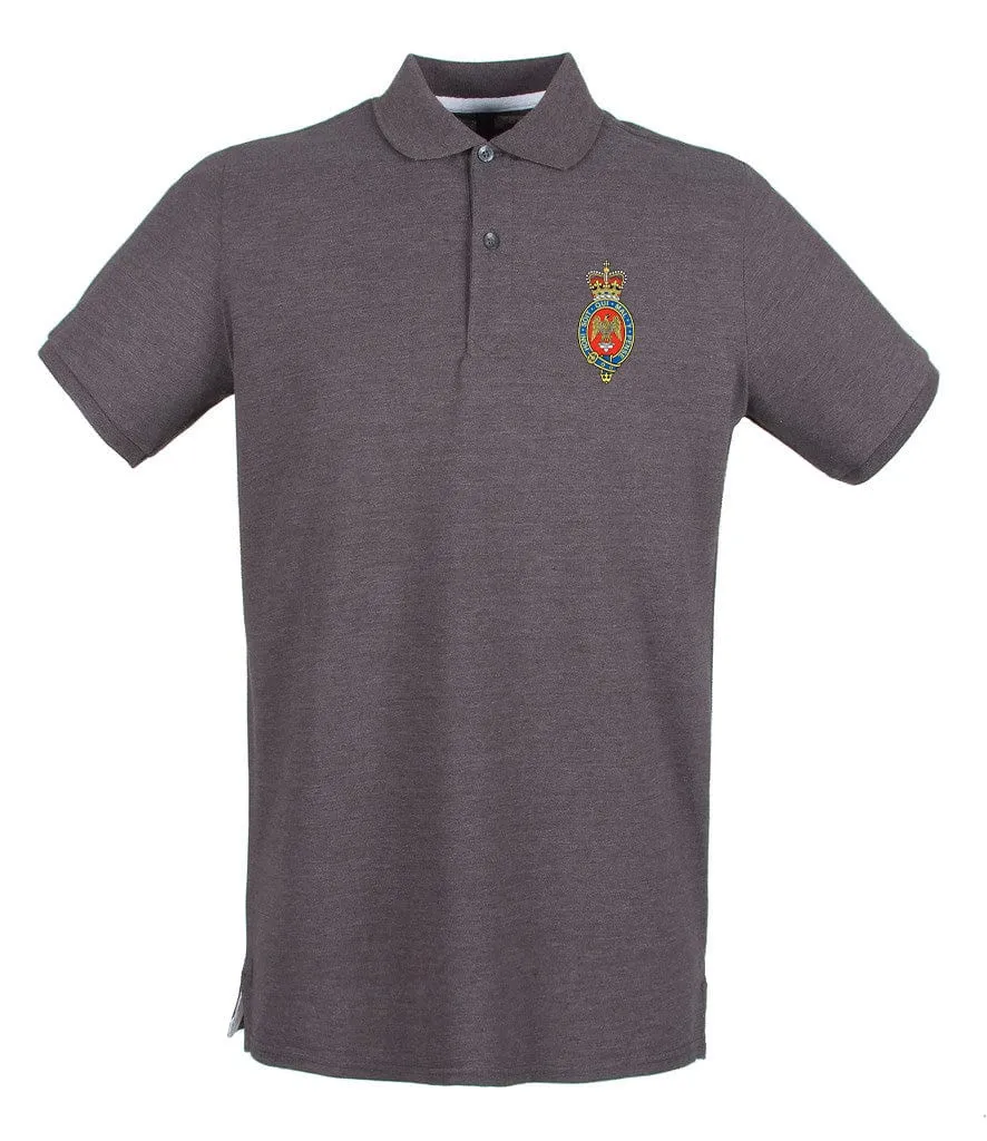 Blues and Royals Embroidered Pique Polo Shirt