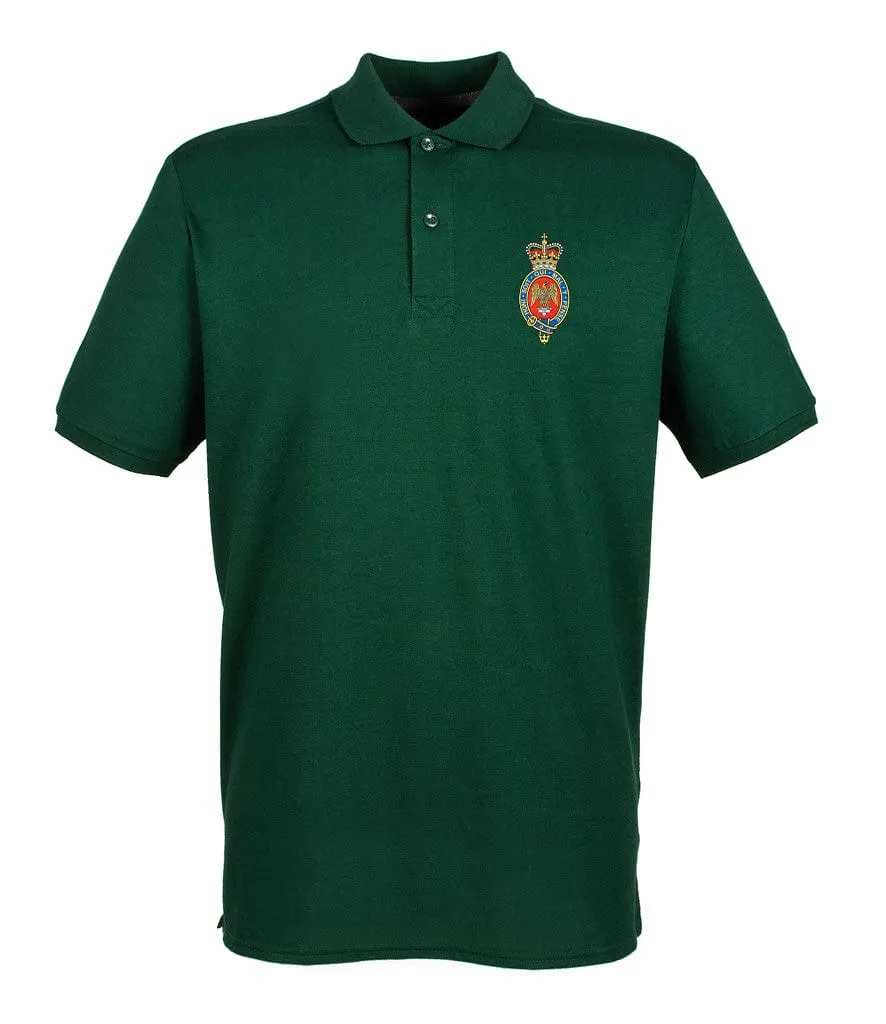 Blues and Royals Embroidered Pique Polo Shirt