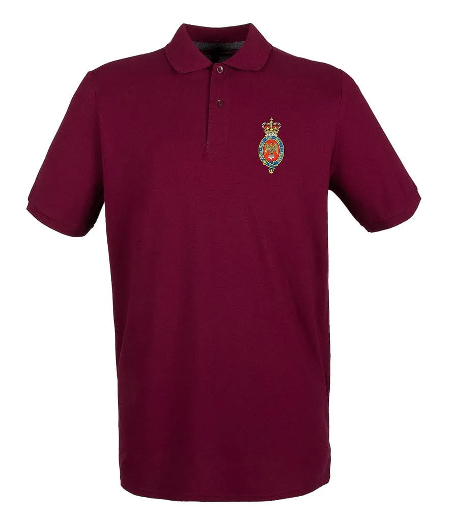 Blues and Royals Embroidered Pique Polo Shirt