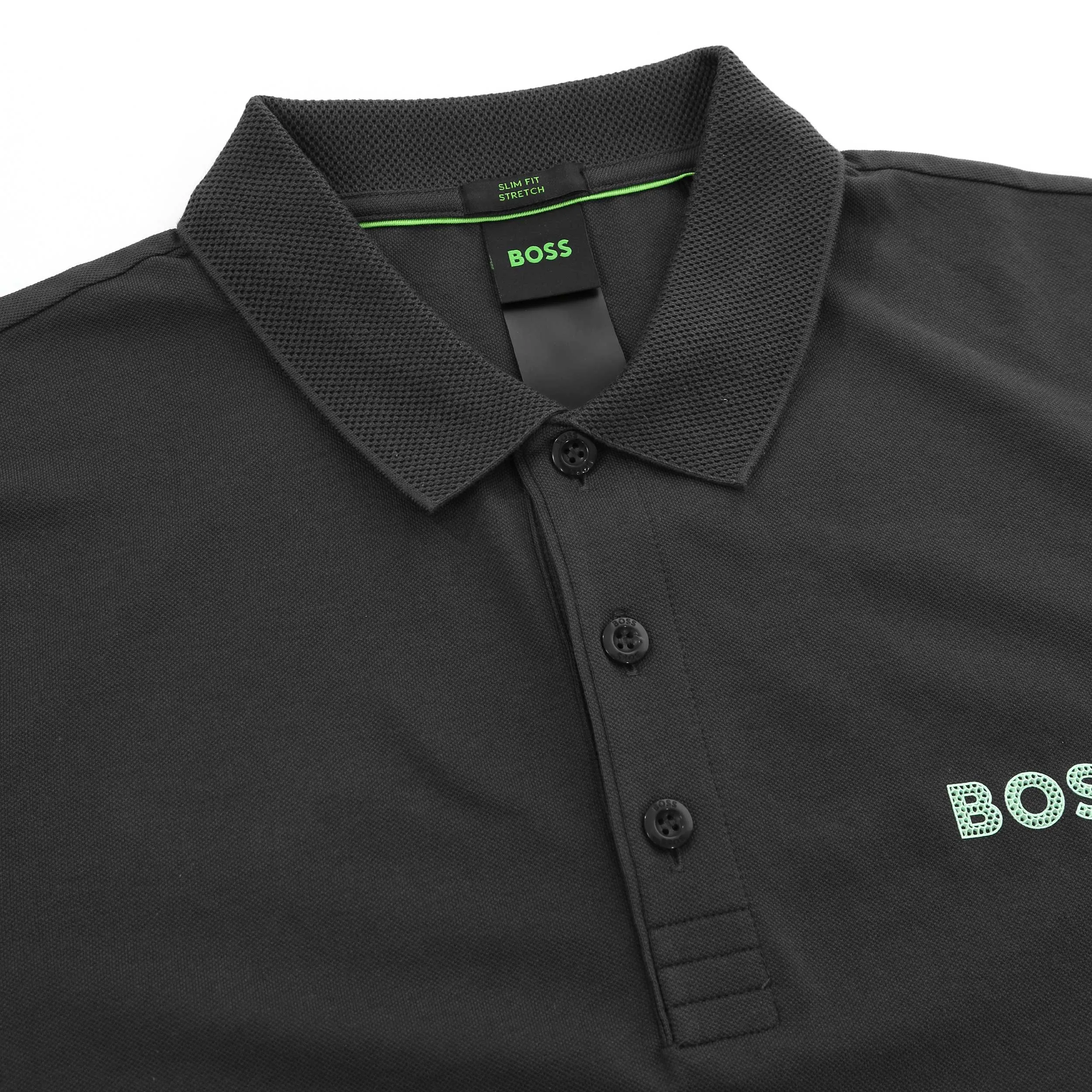 BOSS Paule Polo Shirt in Charcoal