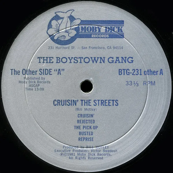 Boys Town Gang - Cruisin' The Streets (LP, Album) (VG )