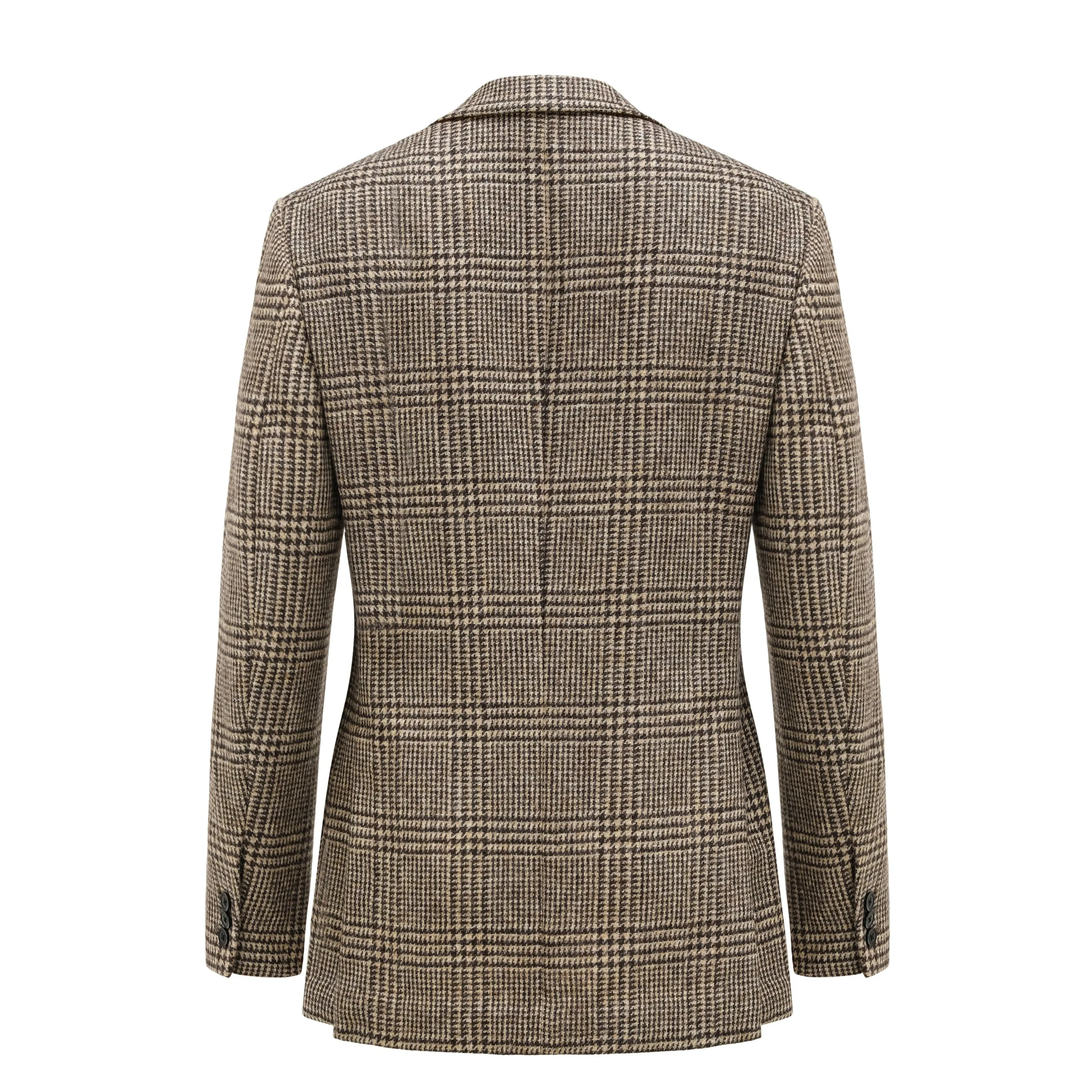 BRITISH WOOL TWEED BLAZER - A.MOON