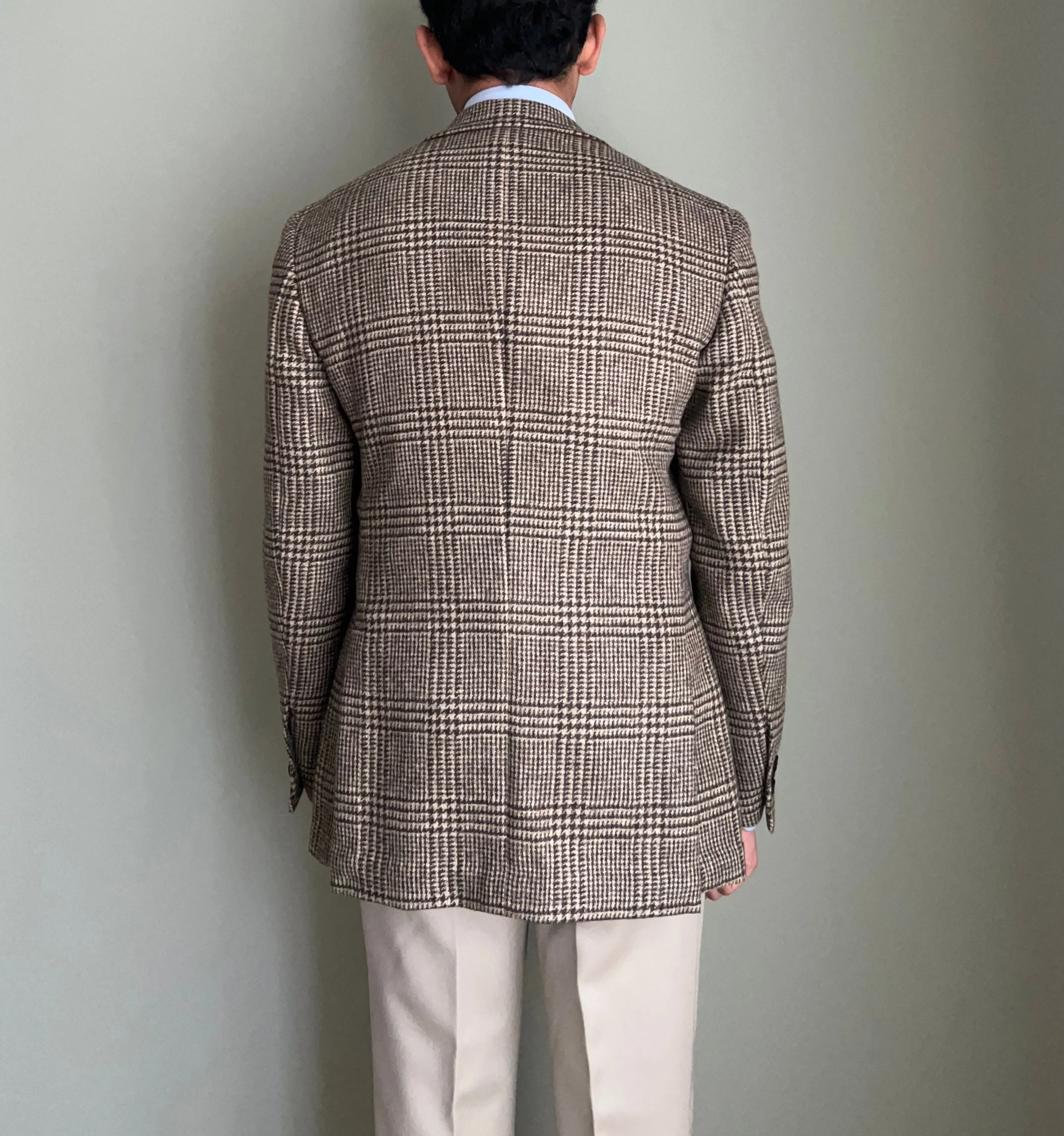 BRITISH WOOL TWEED BLAZER - A.MOON