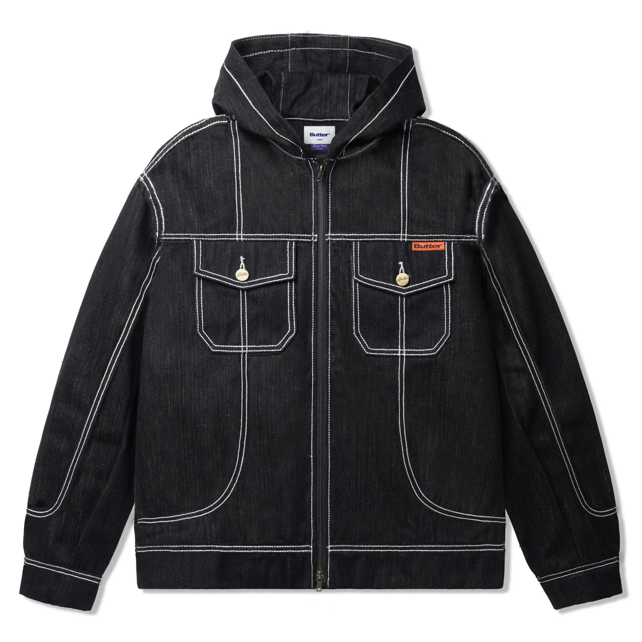 Butter Goods Adilson Denim Jacket Black