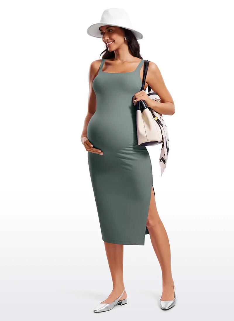 Butterluxe Sleeveless Tank Maternity Dress